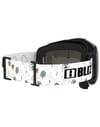 Bliz + Liner Jr Black-White Logo - Brown/Silver mirror - 3
