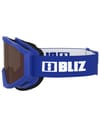 Bliz + Liner Jr Blue-White Logo - Brown
