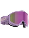 Bliz + Liner Jr Matt Purple W Pink Logo - Purple Brown - 4