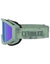 Bliz + Liner Jr Matt Green W Dark Green Logo - Brown Blue