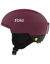 Bliz + S002 Mips Matte Burgundy/Black - 4