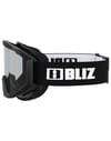 Bliz + Liner Matte Black White Logo/Clear - 4