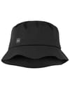 Rain Bucket Hat Solid Black + Buff