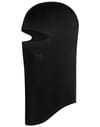 Merino Midweight Hinged Balaclava Solid Black + Buff