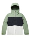 M AK Gore-Tex Swash Jacket Hedge Green/Stout White/True Black + Burton