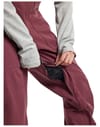 Burton + W Avalon Bib Pants Almandine - 6