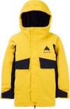 Kids Ascutney 2L Jacket Goldenrod True Black + Burton