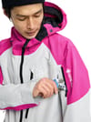 Burton + M Ak Cyclic Gore-Tex Jacket Verry Berry Gray Cloud - 7