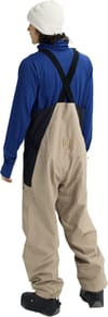 Burton + M Reserve 2L Relaxed Bib Summit Taupe True Black - 3