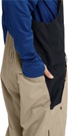 Burton + M Reserve 2L Relaxed Bib Summit Taupe True Black - 5