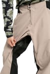 Burton + M Reserve 2L Relaxed Pants Summit Taupe True Black - 7