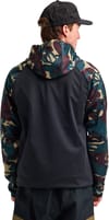 Burton + M Crown Weatherproof Pullover Fleece Seersucker True Black - 3