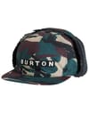 Lunchlap Earflap Hat Seersucker Camo + Burton
