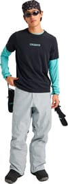Burton + M Reserve Gore-Tex 2L Pants Gray Cloud - 4