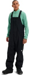 Burton + M Reserve Relaxed Bib Pants True Black - 3