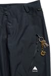 Burton + W Reserve 2L Relaxed Pants True Black - 6