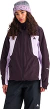 Burton + W Reserve 2L 3In1 Jacket Bear Hug Brown Moondust Purple