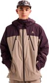 Burton + M Reserve 2L 3In1 Jacket Bear Hug Brown Summit Taupe