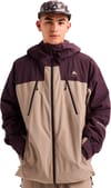Burton + M Reserve 2L 3In1 Jacket Bear Hug Brown Summit Taupe - 4