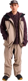Burton + M Reserve 2L 3In1 Jacket Bear Hug Brown Summit Taupe - 5