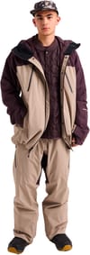 Burton + M Reserve 2L 3In1 Jacket Bear Hug Brown Summit Taupe - 6