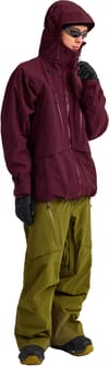 Burton + M AK Swash Synthetic Insulated Gore-Tex 2L Jacket Rum Raisin - 5