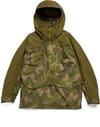 M AK Cyclic Gore-Tex 2L Anorak  Dried Moss Keel Camo + Burton
