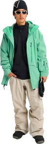 Burton + M AK Cyclic Gore-Tex 2L Jacket Green Voltage - 5