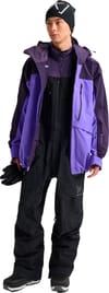 Burton + M AK Cyclic Gore-Tex 2L Jacket Nightshade Purple / Purple Voltage - 4