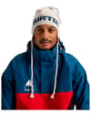 Burton + 80'S Earflap Beanie Gryhtr/Stout White/Selvedge Blue
