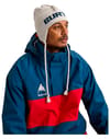 Burton + 80'S Earflap Beanie Gryhtr/Stout White/Selvedge Blue - 3