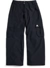 W Reserve 2L Baggy Cargo Pants True Black + Burton