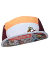 BV Sport + Casquette 5 Panel DBDB Orange/Bordeaux