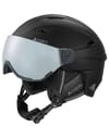 Cairn Electron Casco Con Visiera - Nero Opaco - Stile Sportivo Con Custodia Inclusa