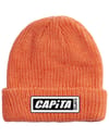 Beanie Mfg Orange + Capita