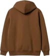 Carhartt WIP + Hooded Carhartt Sweat Tamarind White