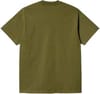 Carhartt WIP + S/S Fuse Script T-Shirt Kiwi Citron