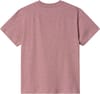 Carhartt WIP + W' S/S Pocket T-Shirt Dahlia Heather