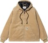W' Millen Jacket Dusty H Brown Rinsed + Carhartt WIP