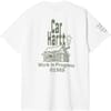 Carhartt WIP + S/S Home T-Shirt White / Dollar Green - 3