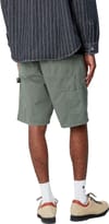 Carhartt WIP + Single Knee Short Park Rinsed - 4