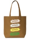 Canvas Graphic Tote BAM Print, Hamilton Brown + Carhartt WIP