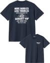 S/S Less Troubles T-Shirt Blue / Wax + Carhartt WIP