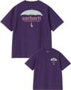 W' S/S Cover T-Shirt Tyrian + Carhartt WIP