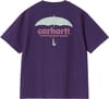 Carhartt WIP + W' S/S Cover T-Shirt Tyrian - 3