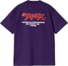Carhartt WIP + S/S Rocky T-Shirt Tyrian - 3