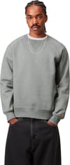 Carhartt WIP + Chase Sweat Grey Heather Gold - 3