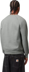 Carhartt WIP + Chase Sweat Grey Heather Gold - 4