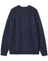 Carhartt WIP + Anglistic Sweater Speckled Air Force Blue