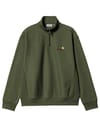 Half Zip American Script Sweat Tarragon + Carhartt WIP